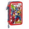 Plumier Avengers Marvel Doble 28 Piezas