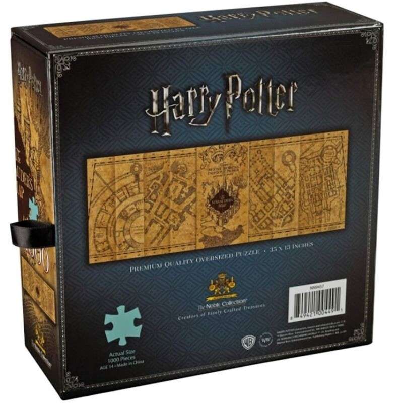 Puzzle the noble collection harry potter mapa del merodeador 1000 piezas