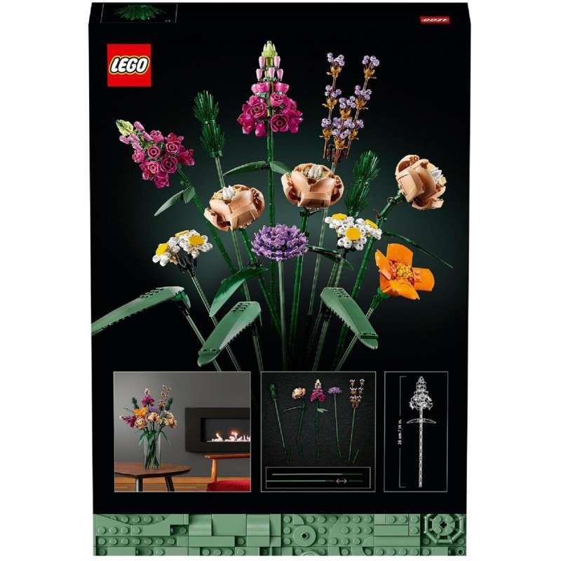 Lego botanical collection ramo flores