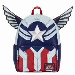 Mini mochila loungefly marvel falcon capitán américa cosplay