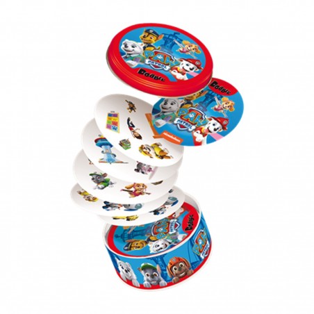 Juego de mesa dobble patrulla canina pegi 4