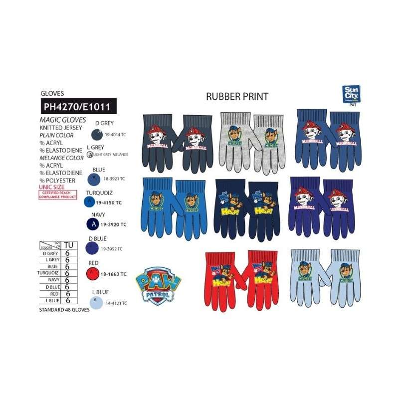 Guantes Patrulla Canina