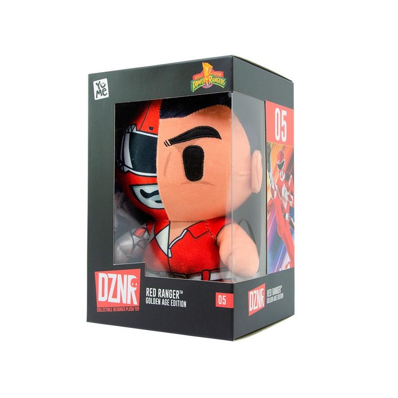 Peluche dznr power rangers rojo