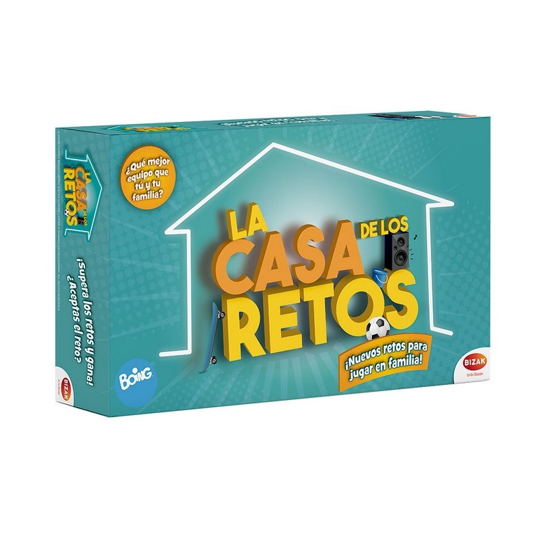 Juego de mesa bizak la casa de los retos pegi 8