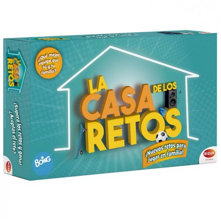 Juego de mesa bizak la casa de los retos pegi 8