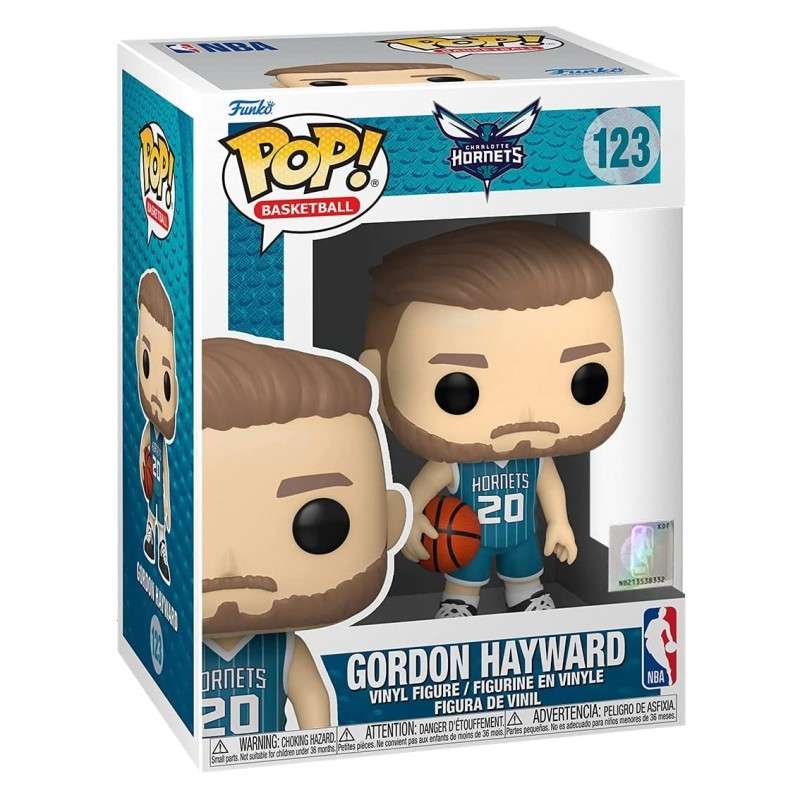 Funko pop deportes nba gordon hayward charlotte hornets camiseta local 59263