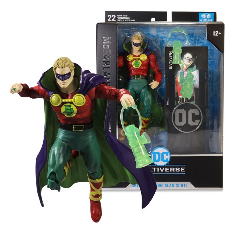 Figura mcfalrne toys dc collector edition 7in - 2 - green lantern alan scott (day of vengeance)