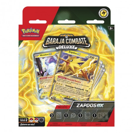 Juego de cartas pokemon tcg baraja de combate deluxe ninetales español