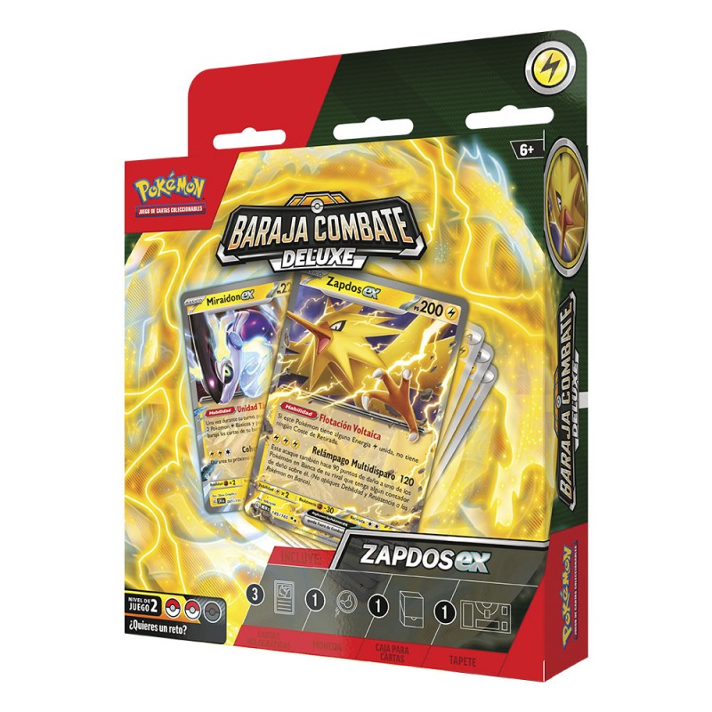 Juego de cartas pokemon tcg baraja de combate deluxe ninetales español