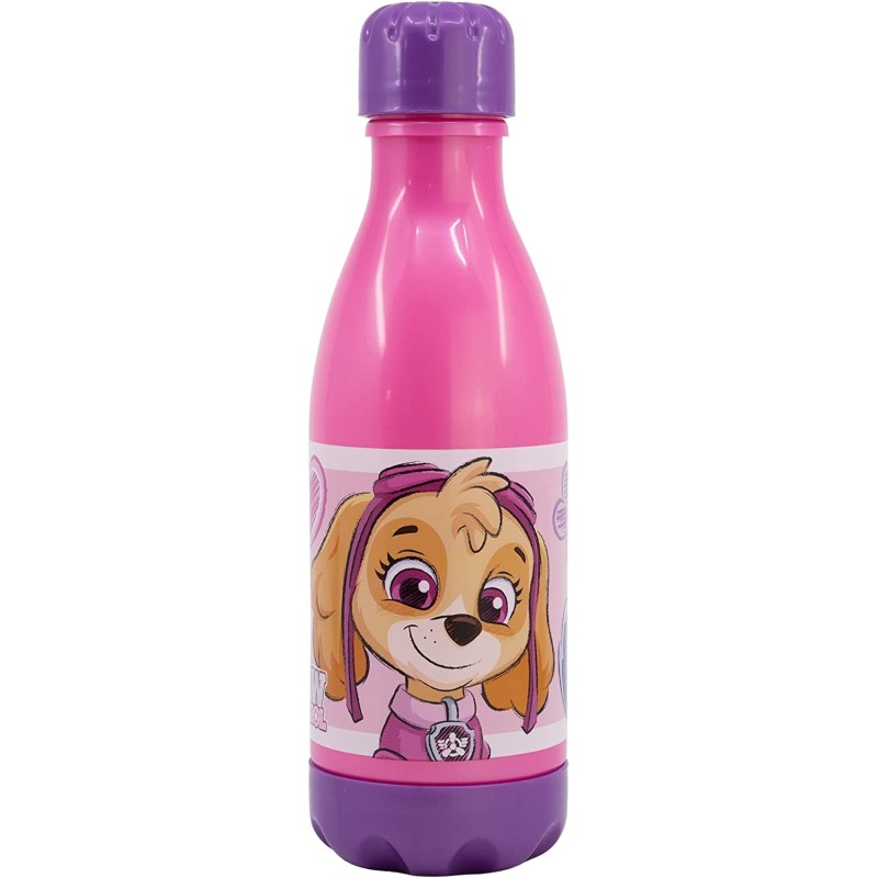 Botella PP Infantil Plastico Patrulla Canina 560Ml.