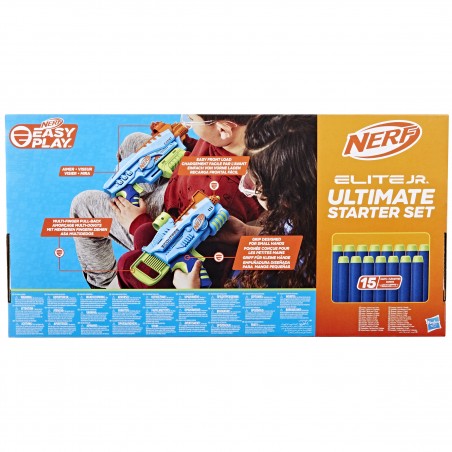 Set doble lanzadores hasbro nerf elite junior ultimate starter