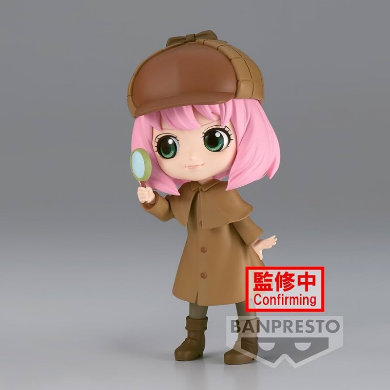 Figura banpresto q posket spy x family anya forger research ver. b 13cm