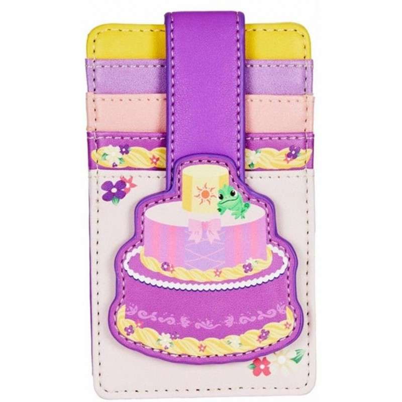 Tarjetera loungefly disney tarta enredados