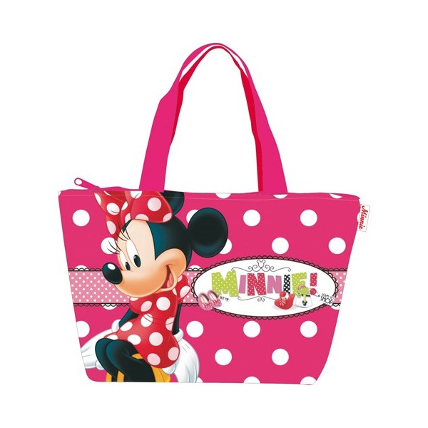 Bolsa Playa Minnie 60X47CM.