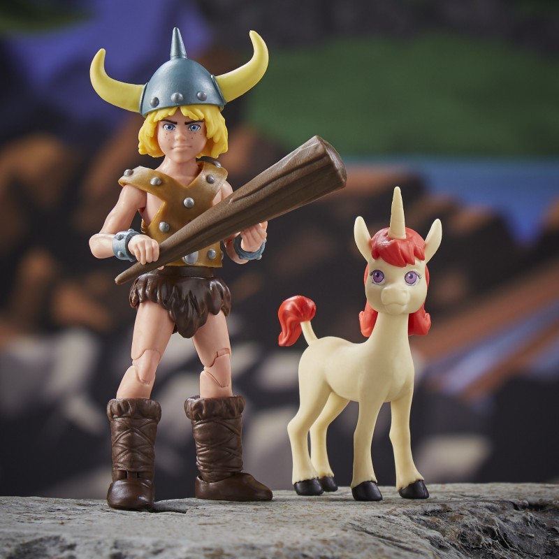 Figura hasbro dungeons & dragons bobby y uni