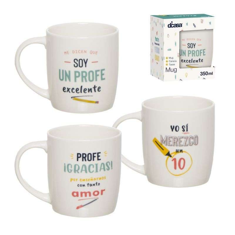 Taza De Ceramica 350Ml Profe