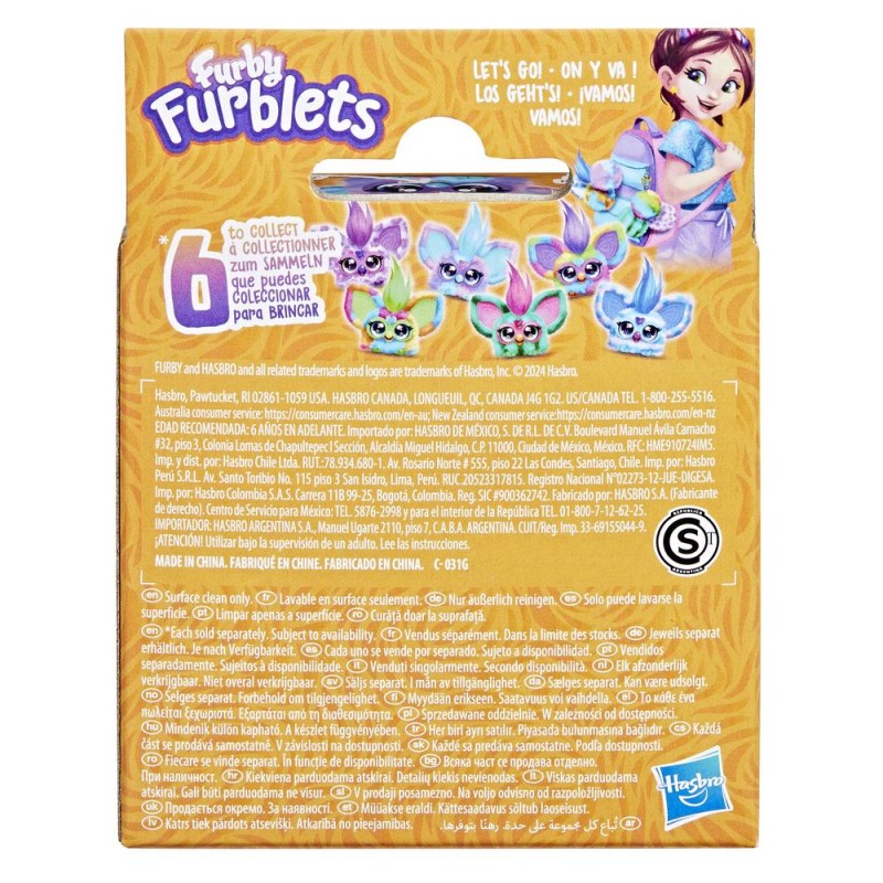 Juguete creativo hasbro furby furblets luv - lee