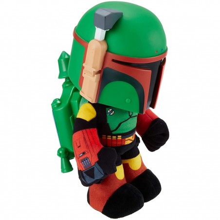 Peluche mattel star wars the book of boba fett boba fett