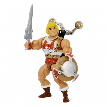 Figura mattel masters of the universe origins he - man puño volador