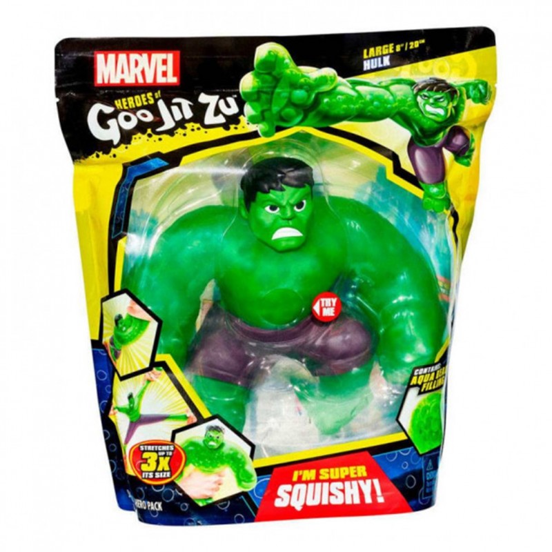 Figura bandai marvel goo jit zu hulk