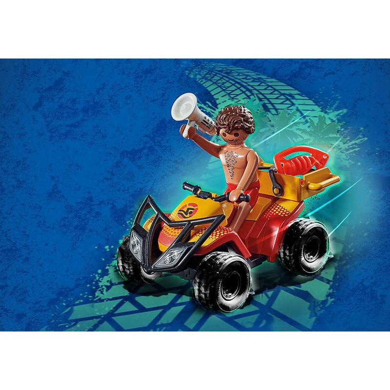 Playmobil city action quad de rescate