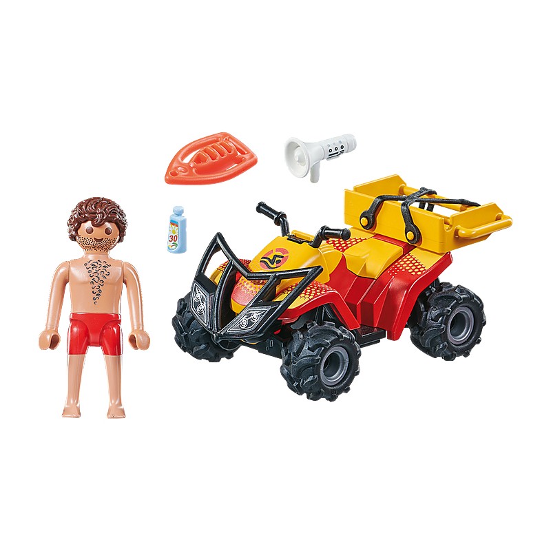 Playmobil city action quad de rescate