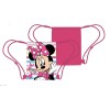 Saco Mochila Minnie Disney 40x35cm.