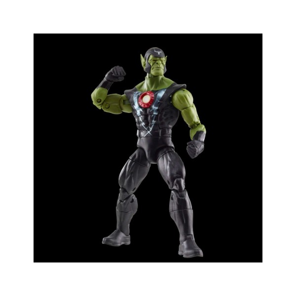 Figura hasbro marvel legends series avengers skrull queen & super - skrull