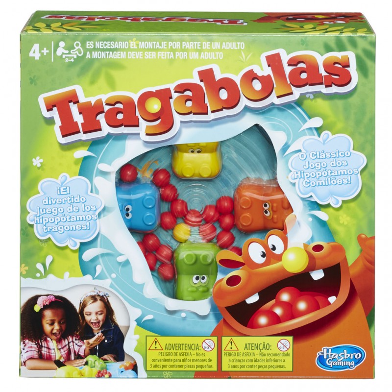 Juego hasbro tragabolas comilón