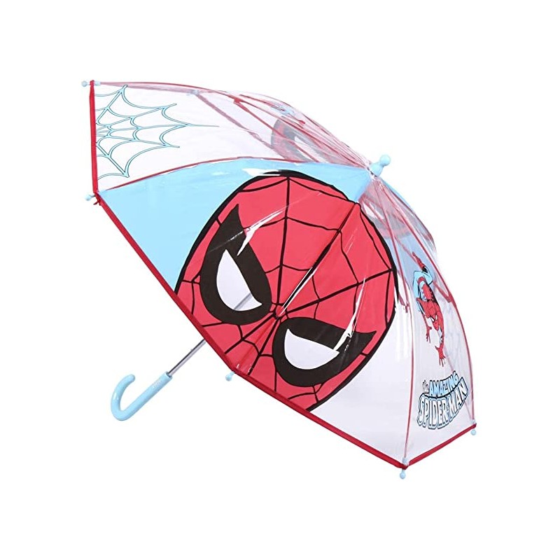 Paraguas Manual Poe Spiderman Marvel 45cm.