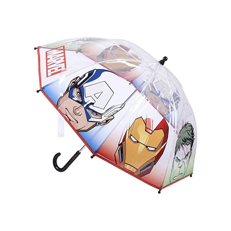 Paraguas Manual Poe Burbuja Avengers Marvel 45cm.