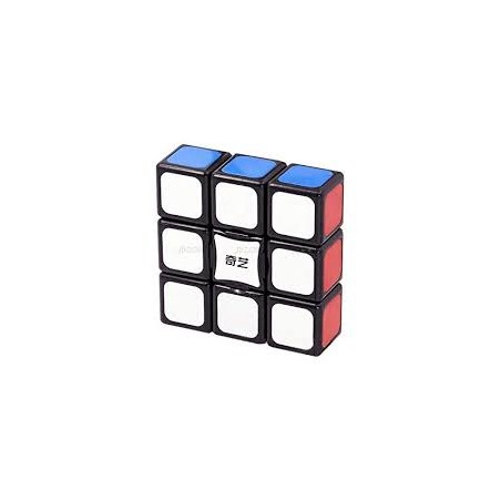 Cubo de rubik qiyi super floppy 3x3x1 bordes negros