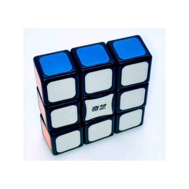 Cubo de rubik qiyi super floppy 3x3x1 bordes negros