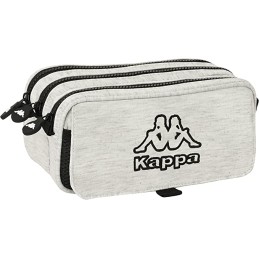Portatodo Triple Big Kappa Grey Knit 21.5X8X10 Cm