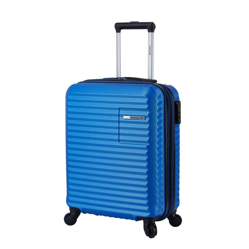 Maleta De Cabina Extensible Terrae Blue 40x55cm.