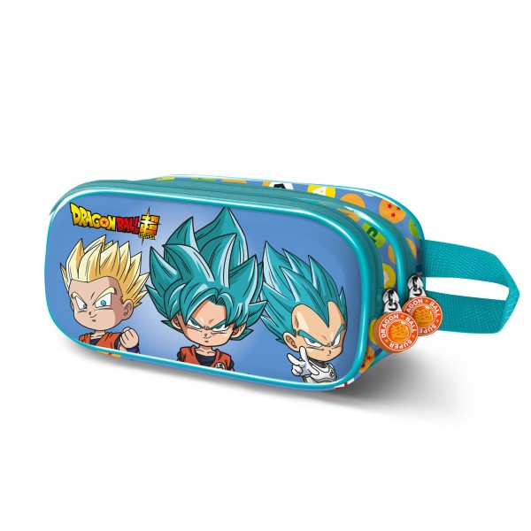 Portatodo Doble 3D Dragon Ball Three 22x9.5x8cm