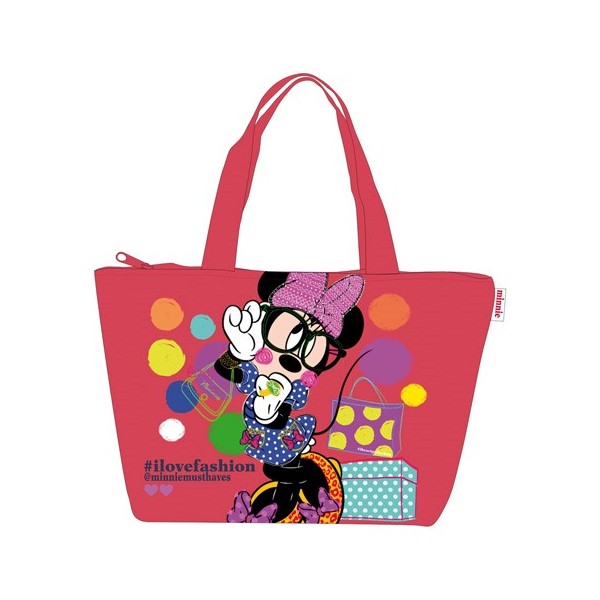 Bolsa Playa Minnie 52x40cm.