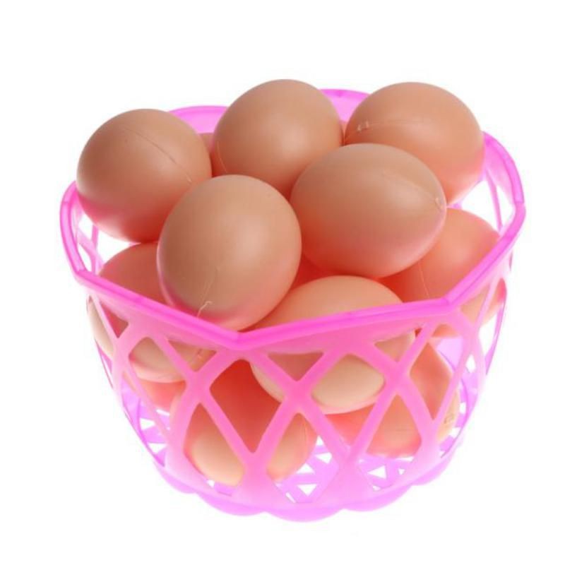 Huevos En Cesta Rosa