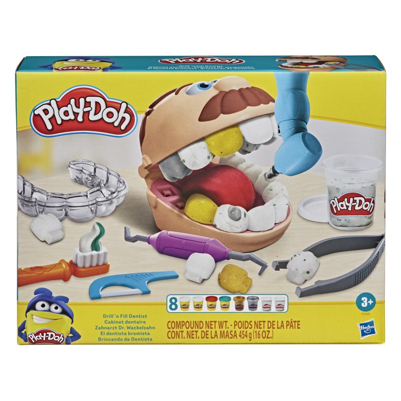 Juego hasbro play - doh el dentista bromista