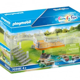 Playmobil diversion en familia extension plataforma de observacion zoo