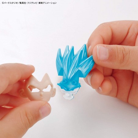 Figura bandai bandai hobby dragon ball super super saiyan god vegeta model kit 14 cm