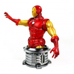 Figura busto semic studios marvel iron man invencible escala 1 - 6