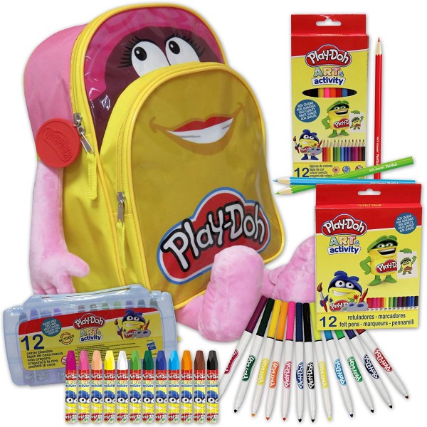 Mochila Play Doh Con 37 Piezas