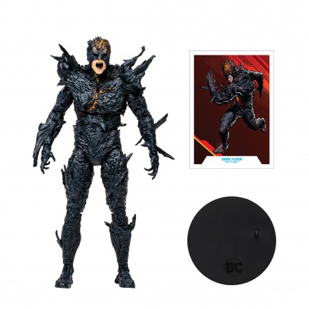 Figura mcfarlane toys dc multiverse the flash - dark flash