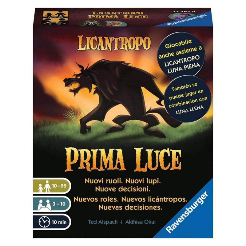 Juego de mesa ravensburger licantropo prima luce