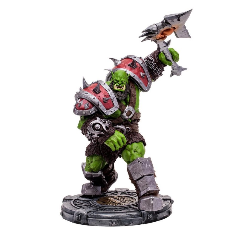 Figura mcfarlane toys world of warcraft orc warrior & orc shaman 15cm