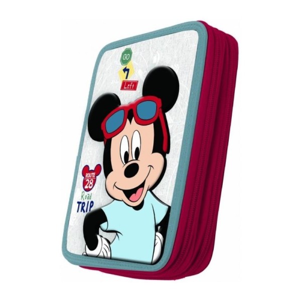 Plumie 3D Doble Mickey Disney