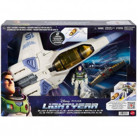 Figura mattel lightyear vehículo xl15