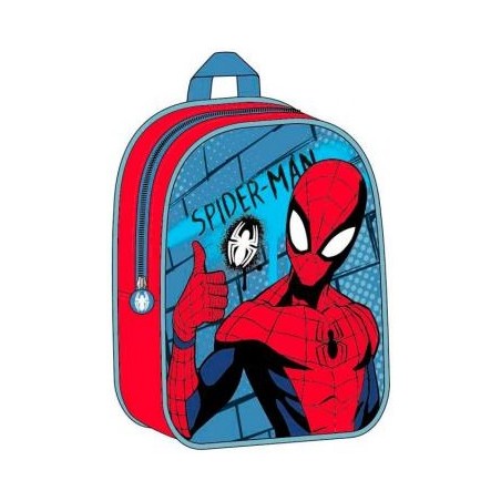 Mochila Infantil Escolar Spiderman 22.0 X 10.0 X 29.0 Cm