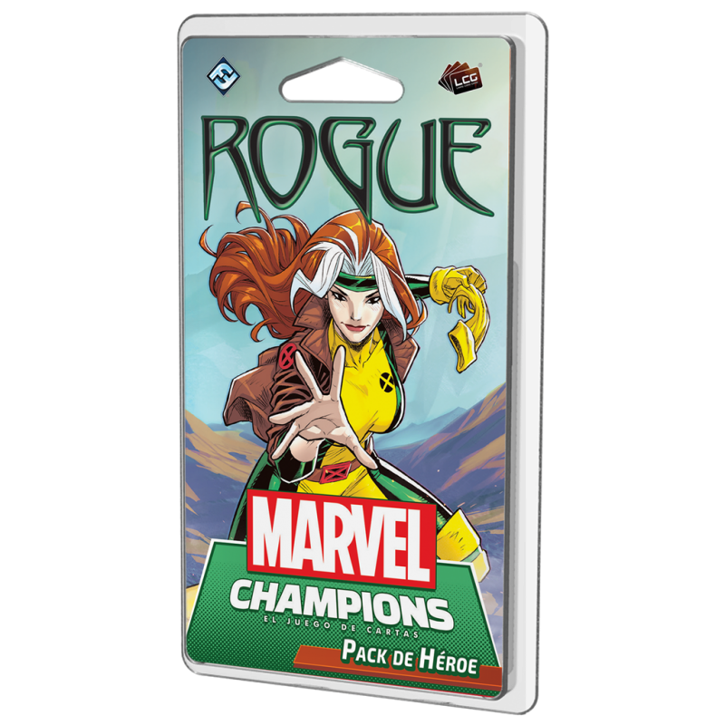 Juego de mesa marvel champions pack heroe rogue edad recomendada 14